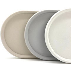 Ollie - Concrete Oval Tray Ollie - Concrete Oval Tray
