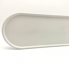 Ollie - Concrete Oval Tray Ollie - Concrete Oval Tray