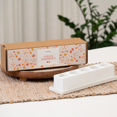 Gift Boxed Quintet Tealight Candle Holder