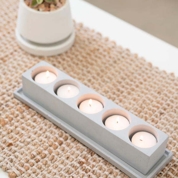 Quintet Tealight Candle Holder