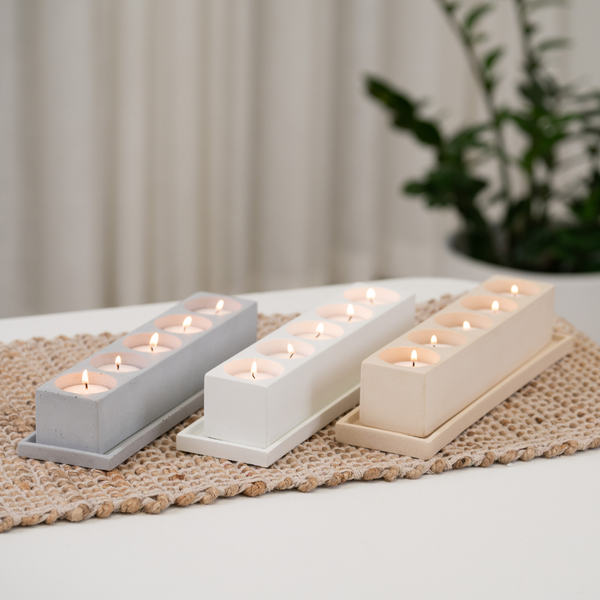 Quintet Tealight Candle Holder
