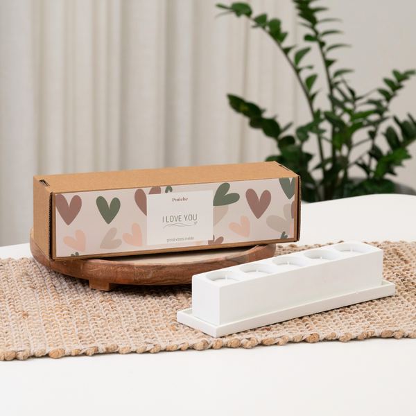 Gift Boxed Quintet Tealight Candle Holder