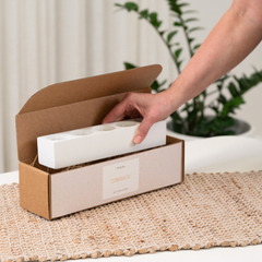 Gift Boxed Quintet Tealight Candle Holder