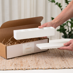 Gift Boxed Quintet Tealight Candle Holder